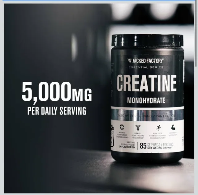 Jacked Factory Creatine Monohydrate Powder 425g - image indicator(3)