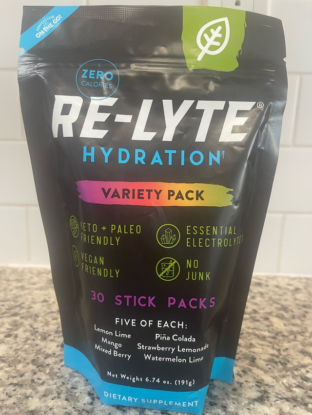 REDMOND Re-Lyte Hydration Electrolyte Powder Mix | 30 packs - photo 3