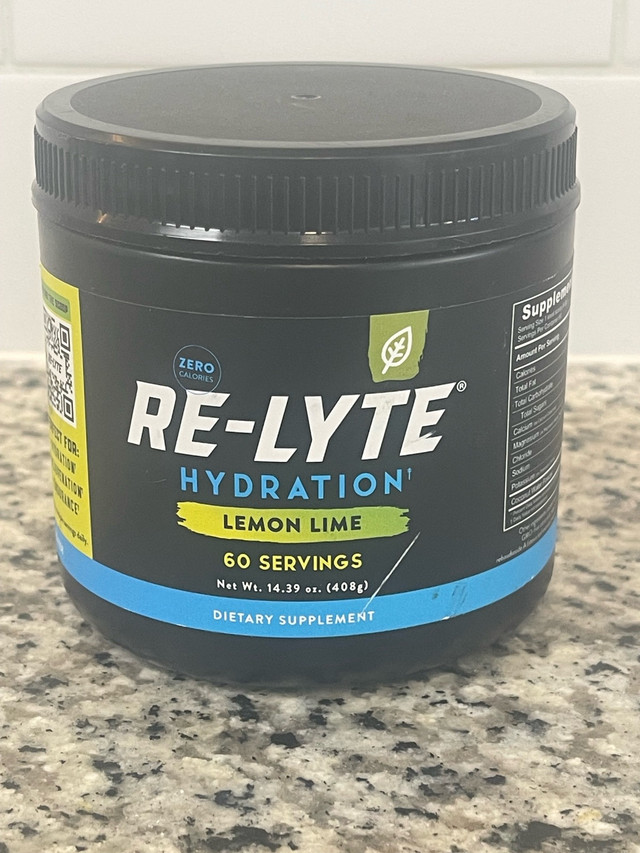 Re-Lyte Hydration Drink Lemon Lime 60 serving