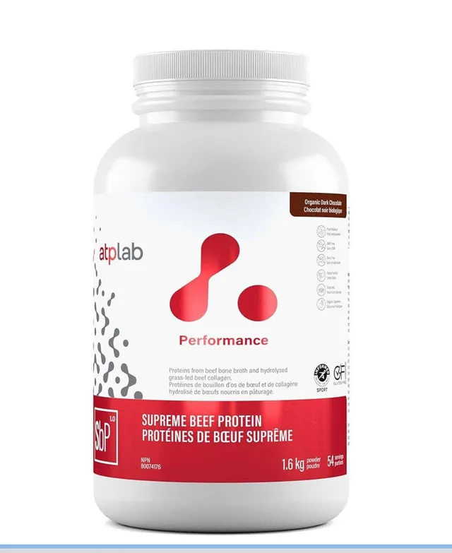 ATP LAB Grass fed Beef Protein Powder 1.8kg Chocolate thumbnail