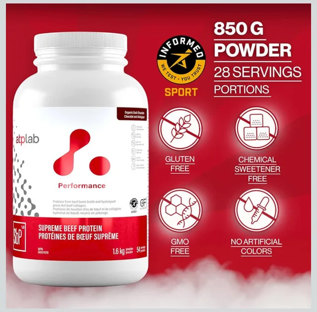 ATP LAB Grass fed Beef Protein Powder 1.8kg Chocolate image indicator(3)