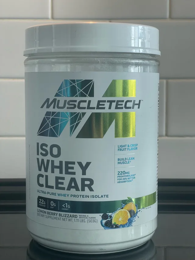 ISO Whey Clear, Ultra-Pure Whey Protein Isolate, Lemon Berry image indicator(2)