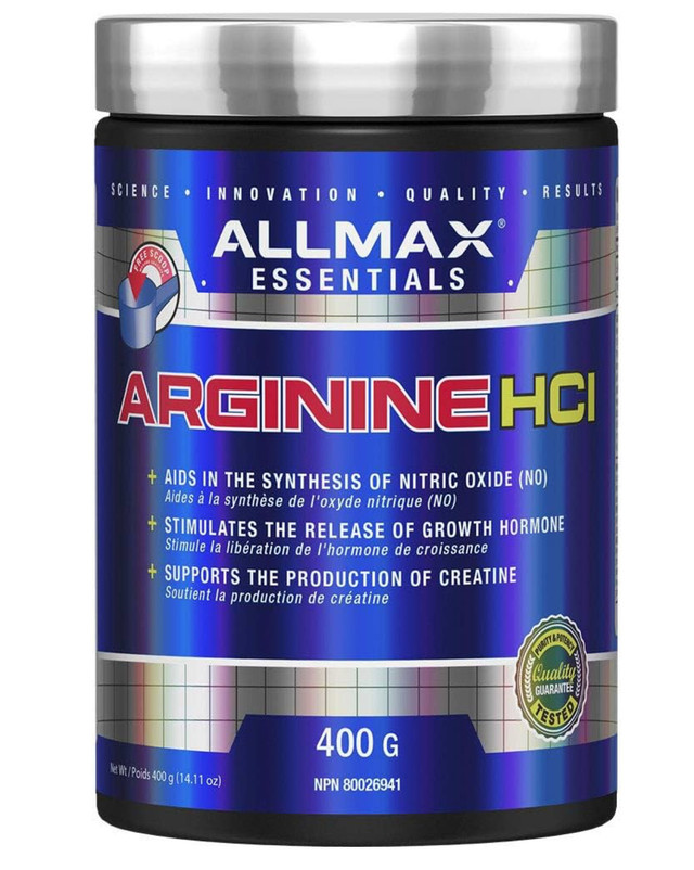 ALLMAX Arginine Hcl - Maximum Strength + Absorption