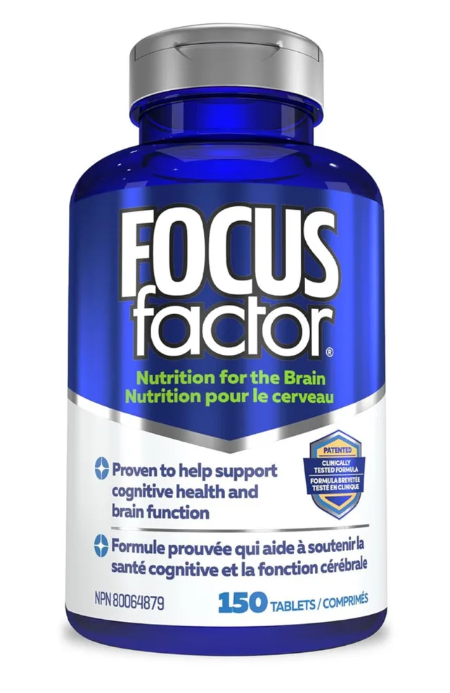 Focus Factor Brain Supplement (150 Count) thumbnail