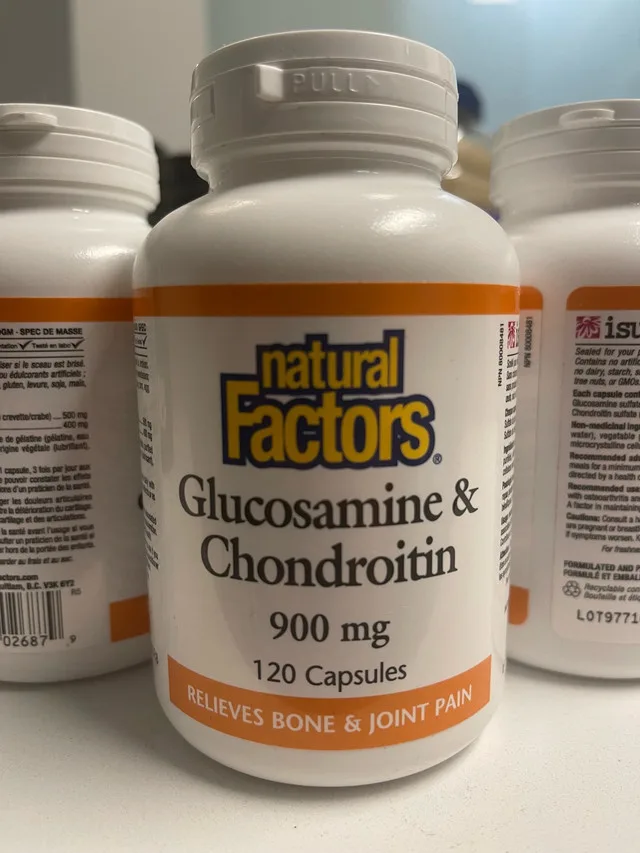 Natural Factors Glucosamine & Chondroitin 900 mg, 120 Casules, V thumbnail