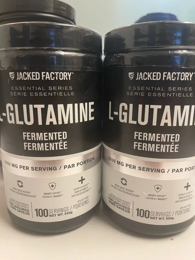 L-Glutamine Powder 500g, 100 Servings - Vegan FermentedL Glutami image indicator(2)