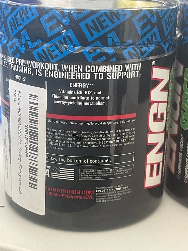 ENGN Shred, Pre-Workout Engine, Cherry Limeade image indicator(2)