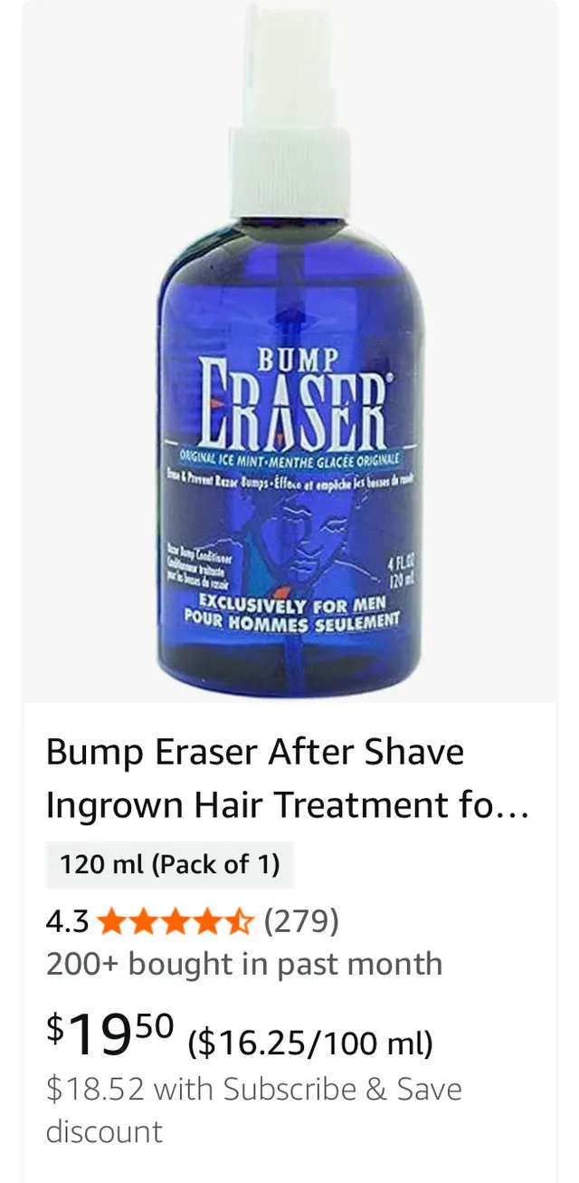 Bump Eraser After Shave Ingrown Hair Treatment image indicator(5)