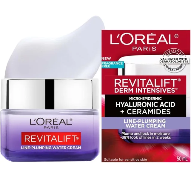 L'Oréal Line-Plumping Water Cream thumbnail