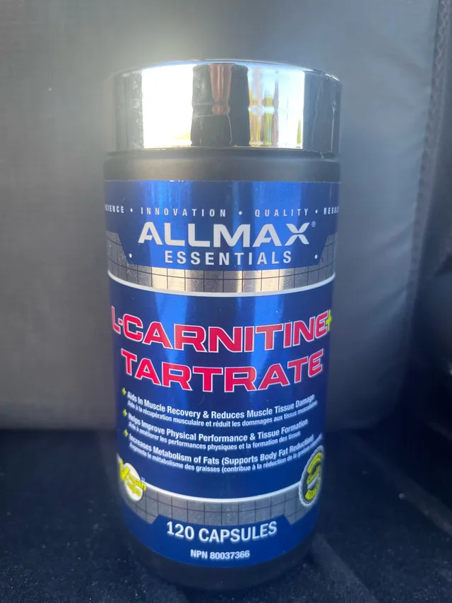 ALLMAX L-Carnitine + Tartrate + Vitamin B5 - 120 Capsules image indicator(2)