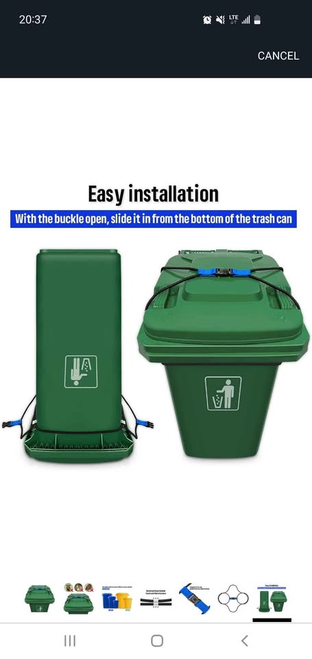 Trash can lock BNIB - photo 4