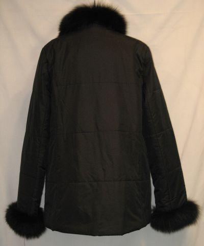 Dino Gaspari Fox Trim Storm Coat - Large - photo 3
