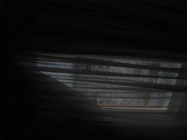 Extra large sheers beige crinkle lace effect with pinch pleats - photo 3