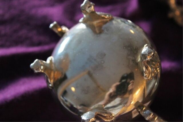 Reproduction Silver Plated Butter Dish, Creamer & Sugar Set - photo 5