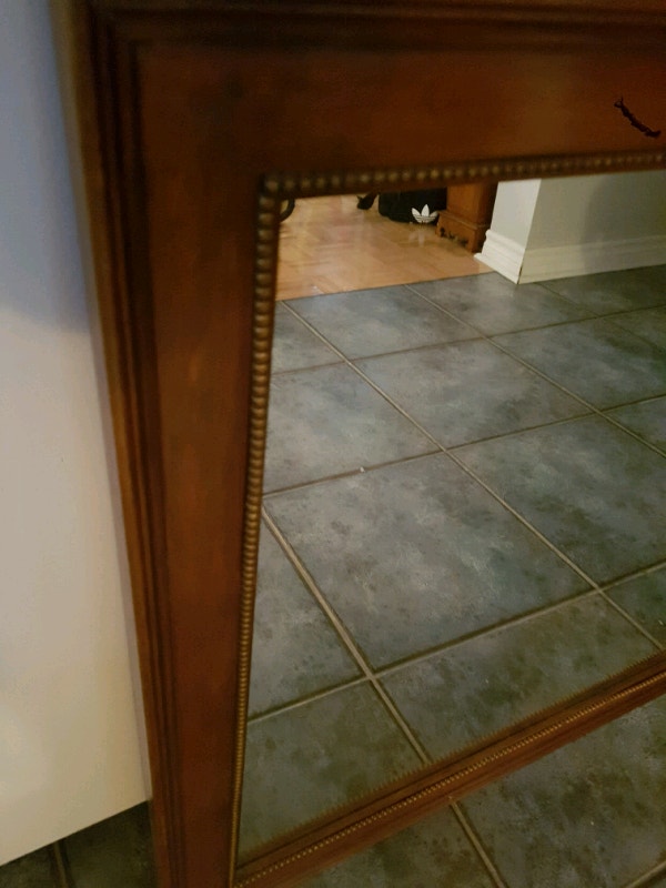 Malcolm Solid Wood Mirror - photo 2