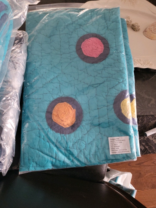 Company Kids Ellie Queen Quilt & 2 Shams 100% Cotton - photo 4