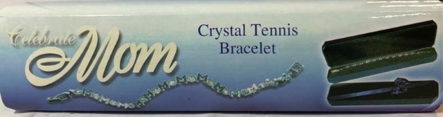 Platinum-Plated Silver Cubic Zirconia 8" Tennis Bracelet - photo 2