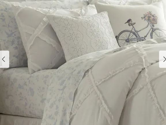 Laura Ashley Adelina Twin Comforter Set - New