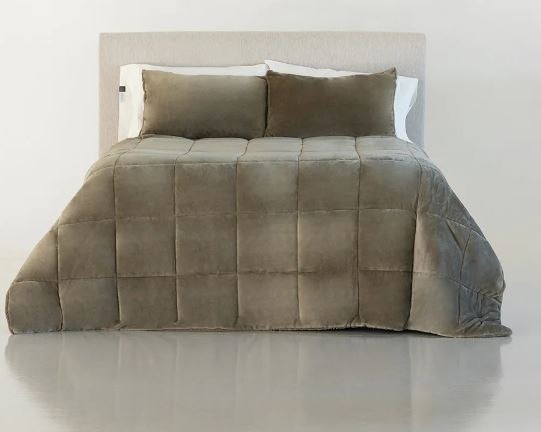 New Berkshire VelvetSoft Sherpa King Comforter Set