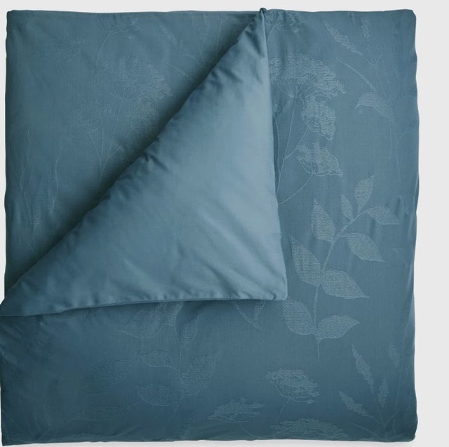 Scott Living Meadow Leaves Gray Cotton Blend Duvet Cover Set - photo 5
