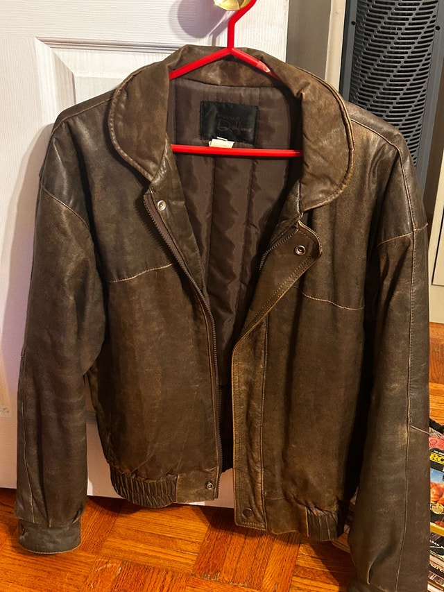 Mario Delfino Leather Jacket