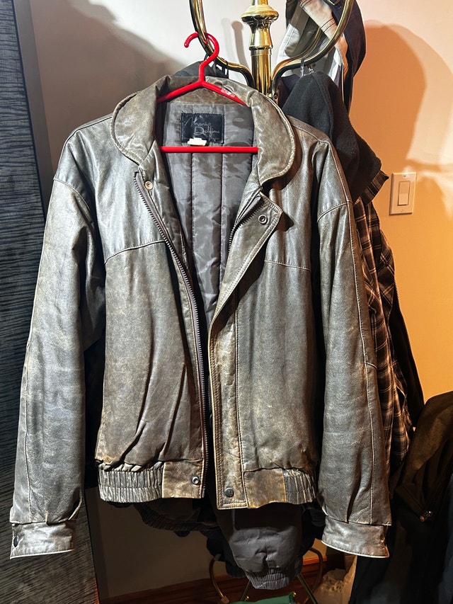 Mario Delfino Leather Jacket - photo 3