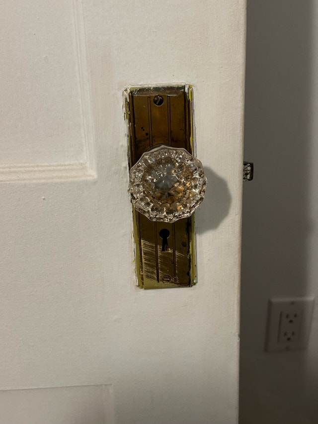 Solid Core Interior Door with Glass Knob - 30" x 78" - photo 2
