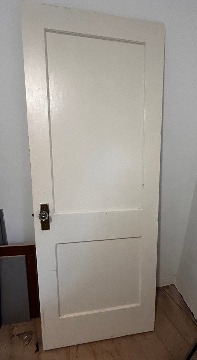 Solid Core Interior Door with Glass Knob - 30" x 78" - photo 3