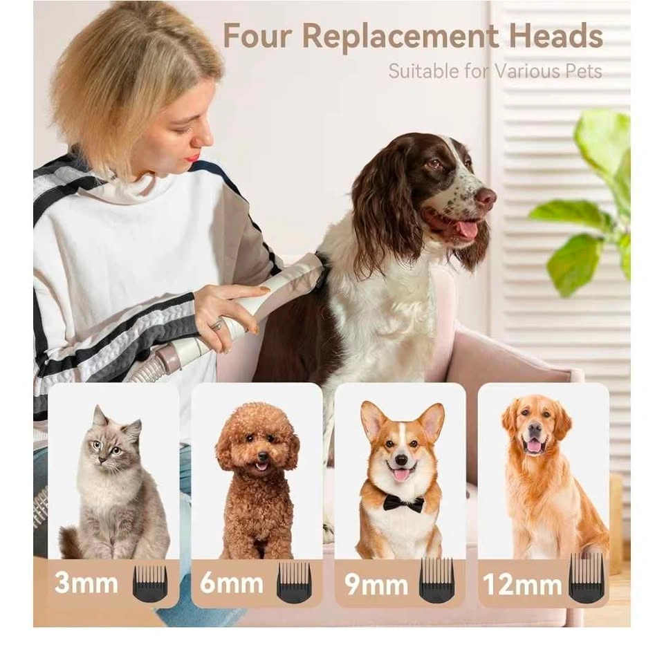 Redroad P17 Dog Grooming 400W, 6-in-1, 3 Speeds - photo 2
