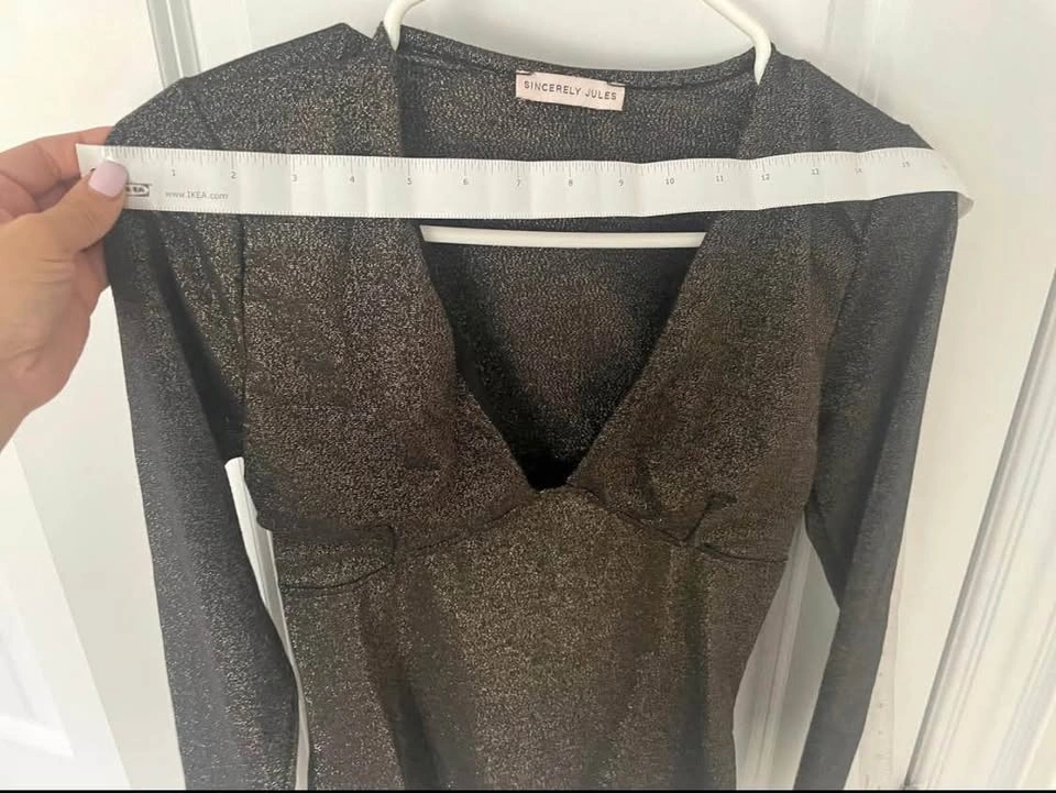 Sincerely Jules Shimmer Bodysuit - photo 3