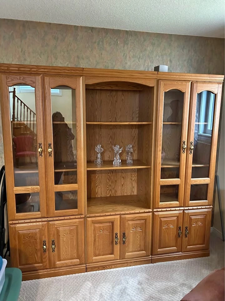 Wooden Entertainment Center