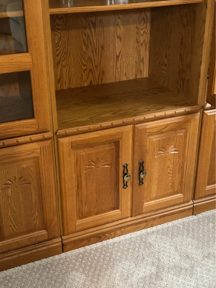 Wooden Entertainment Center - photo 2