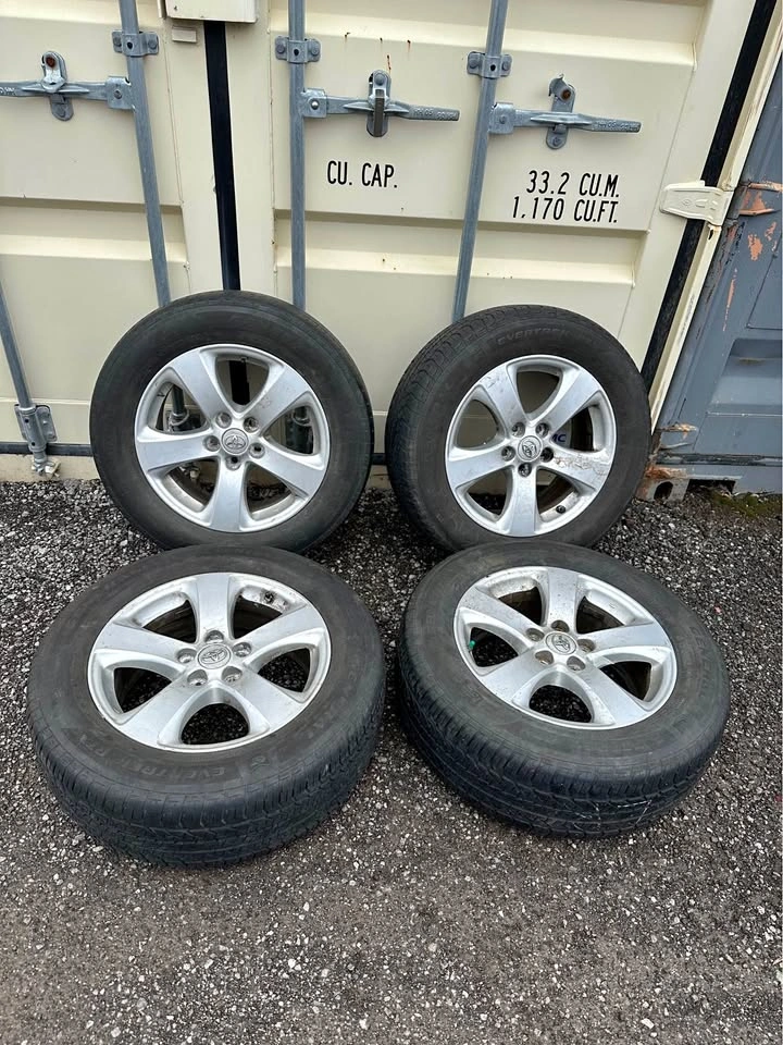 OEM 17” Toyota Sienna Rims On All Season Tires