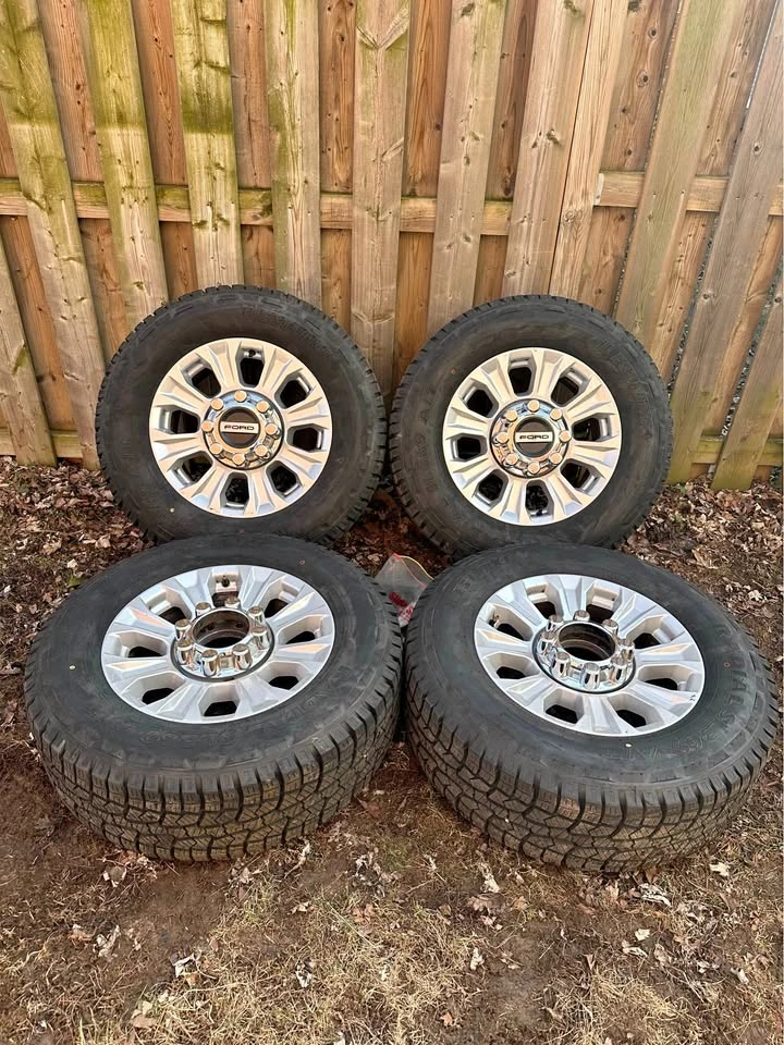 OEM 18” Ford F250 Rims w/ Westlake A/T Tires