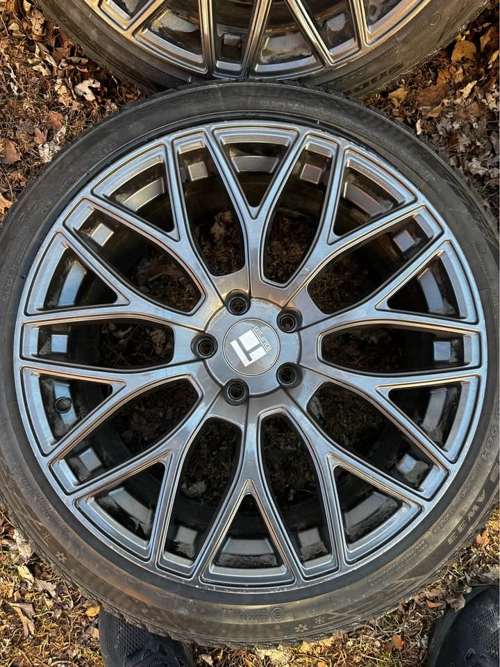 19” Touren Tesla Model 3 Rims on Winter Tires - photo 5