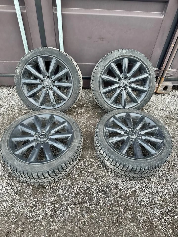 17” Mini Cooper Rims on Pirelli Winter Tires
