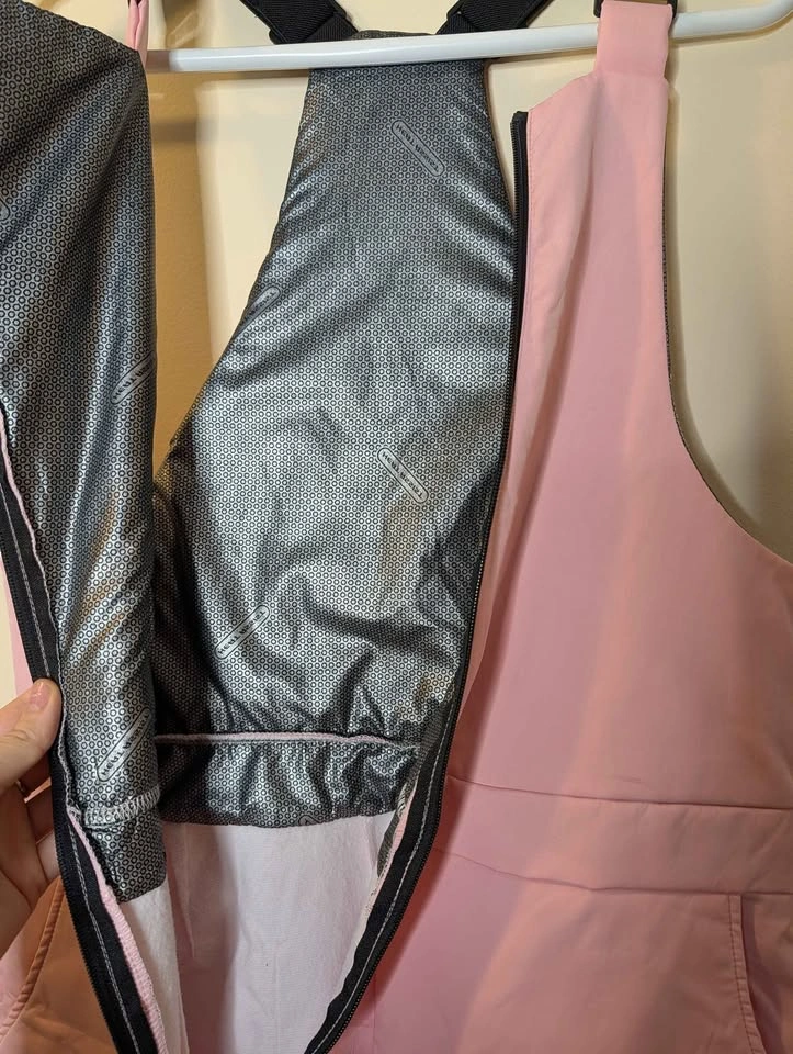 Pink Size Medium Snow Pants Bib Snowboard Pants - photo 5