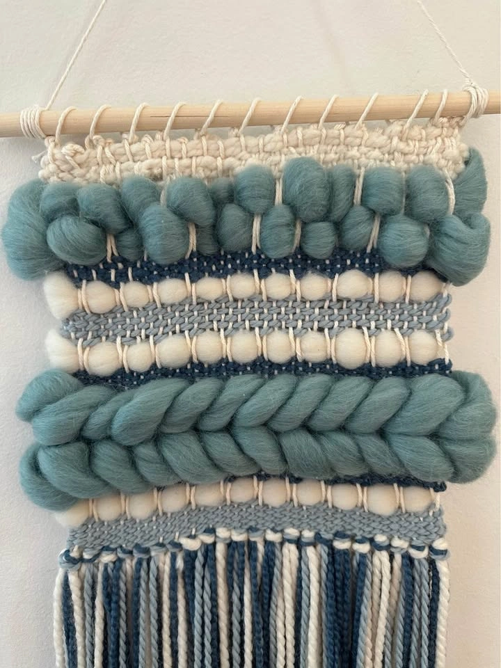 Handmade woven wall hanging - photo 2