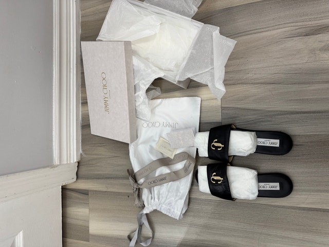 Authentic Jimmy Choo Slides