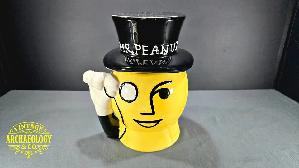 CERAMIC COOKIE JAR MR.PEANUT