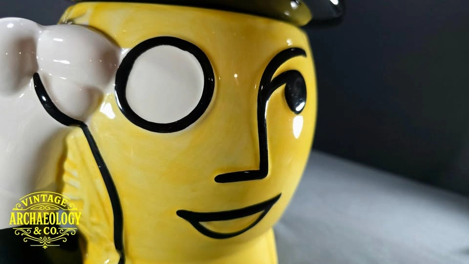 CERAMIC COOKIE JAR MR.PEANUT - photo 3