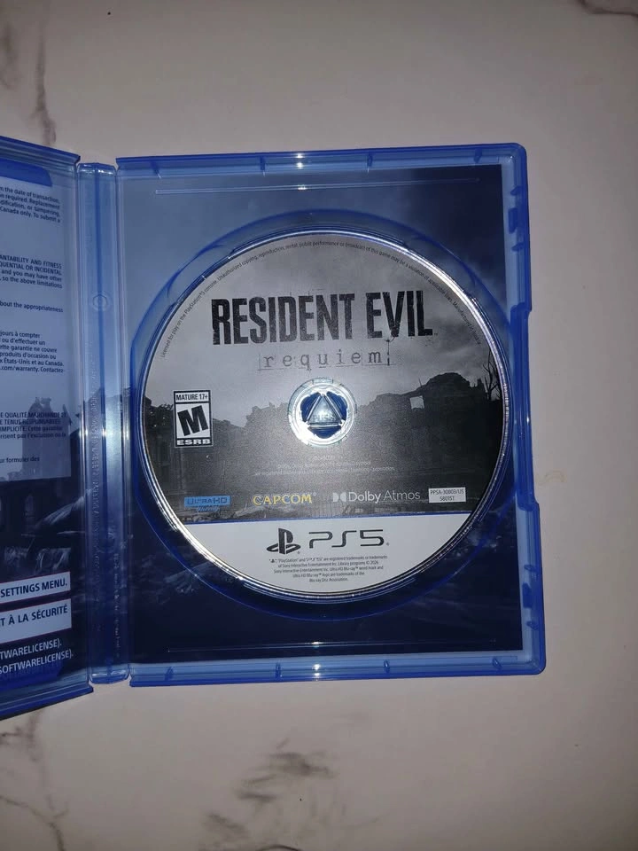 PS5 Resident Evil Requiem – Like New - photo 2