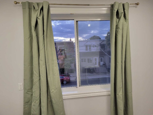 Moving sale Thick black out Curtains 3 for $50 - photo 2