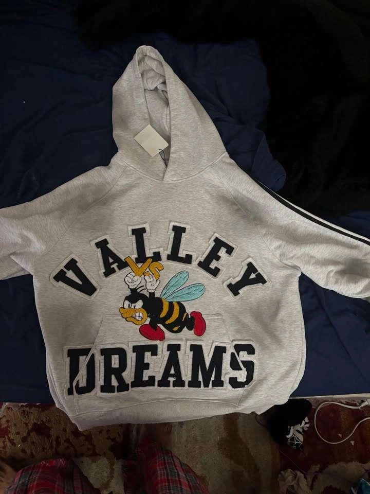 Vale Hoodie Heather Grey - Anthem Bee - photo 2