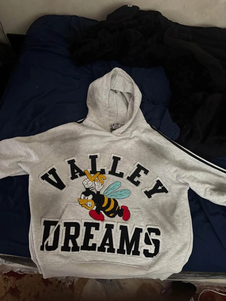 Vale Hoodie Heather Grey - Anthem Bee - photo 4