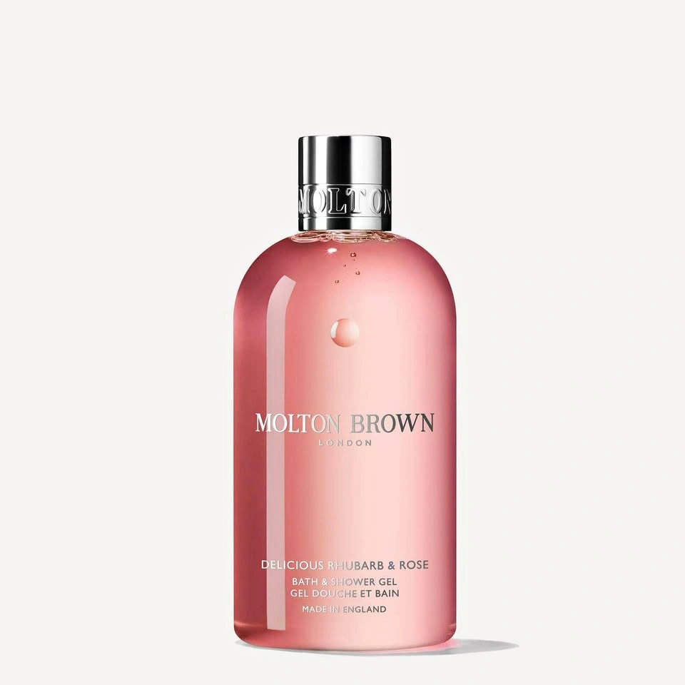 Rhubarb & Rose Bath & Shower Gel - 10fl oz