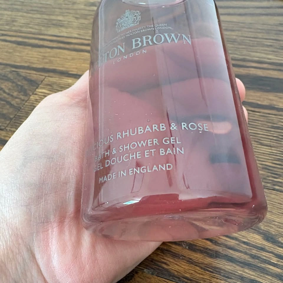 Rhubarb & Rose Bath & Shower Gel - 10fl oz - photo 4