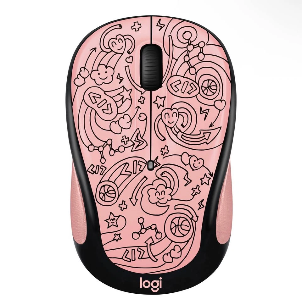 (New) Logitech Doodle Collection M325c Wireless Mouse (Peach N D - photo 2