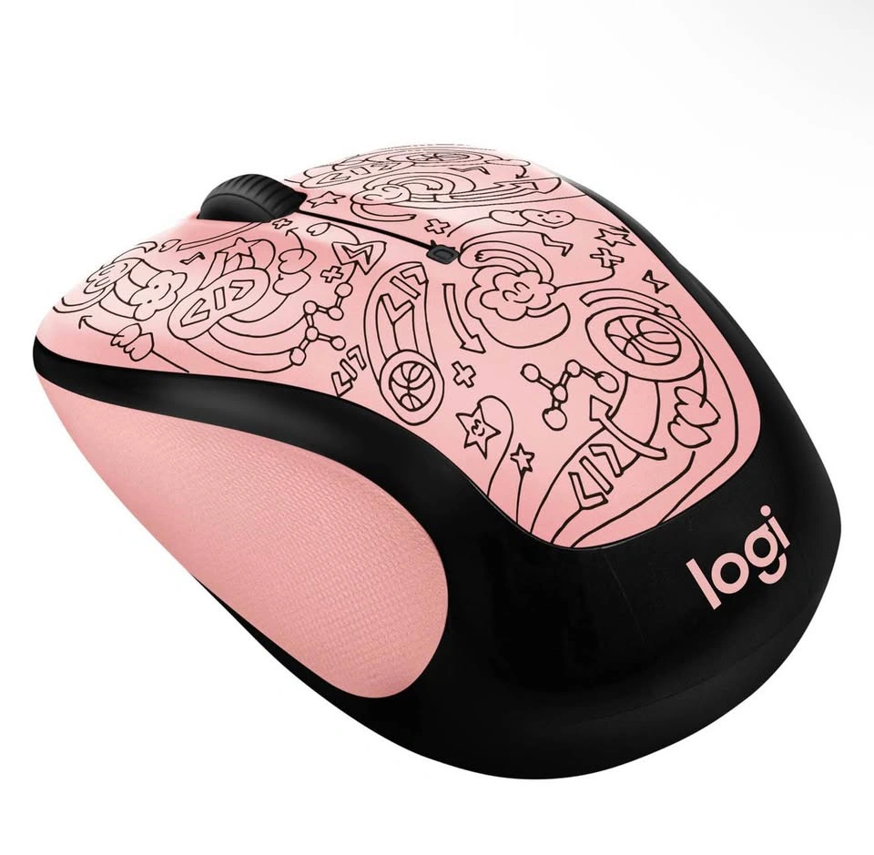 (New) Logitech Doodle Collection M325c Wireless Mouse (Peach N D - photo 4