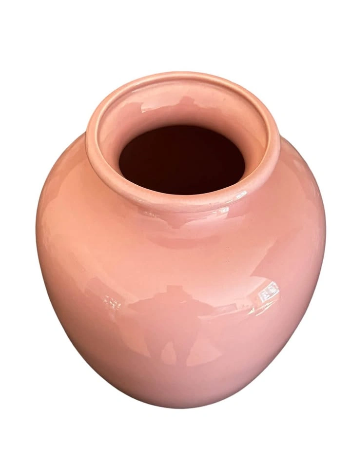 Blue Mountain Pottery VASE RARE 12.5” dusty rose pink 1980s - photo 3